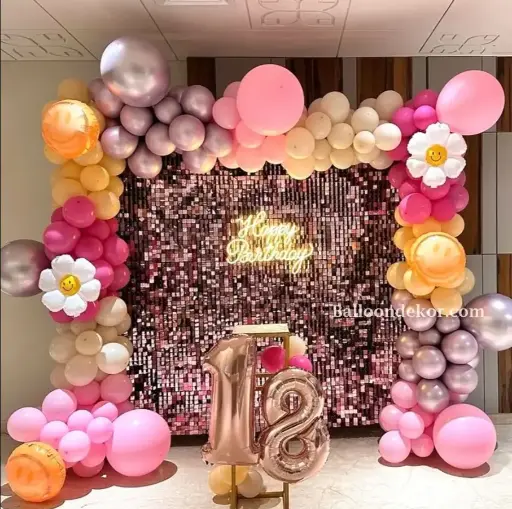 Sequins Backdrop for Birthday