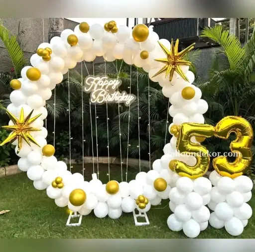 Neon Birthday Decor